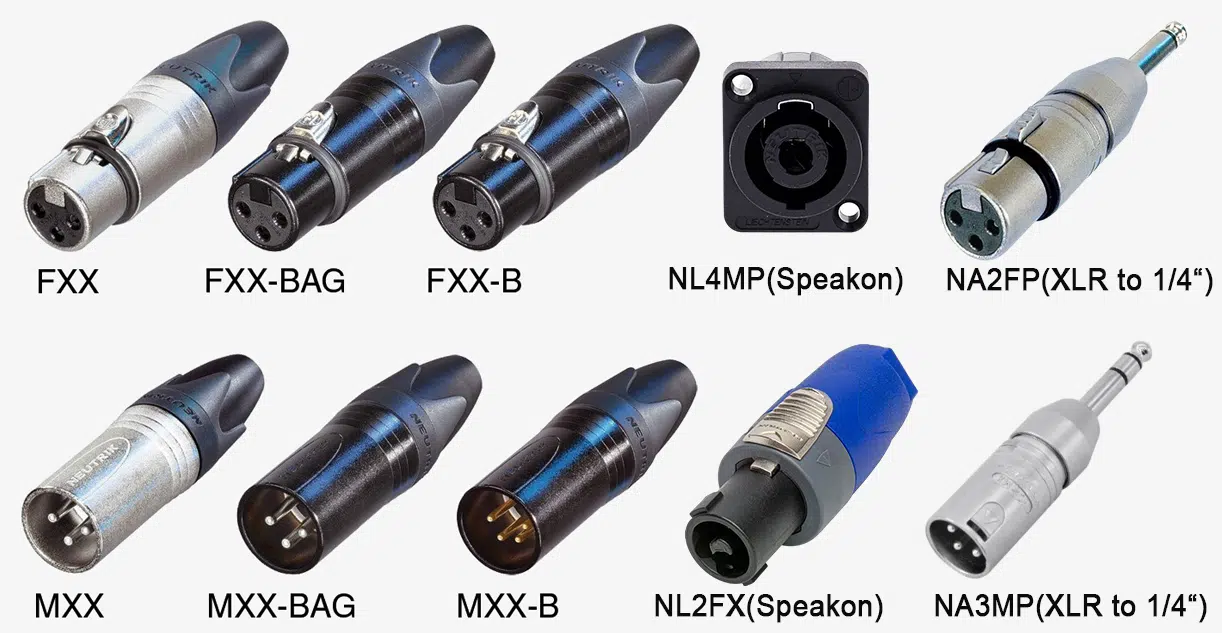 Read more about the article Why Professional Audio Cables Deserve Professional Connectors: The Neutrik Difference